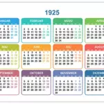 Kalender 1925