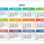 Kalender 2057